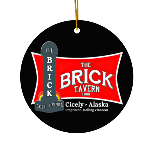 Discover The Brick Northen Exposure - The Brick Northen Exposure - Ceramic Ornaments