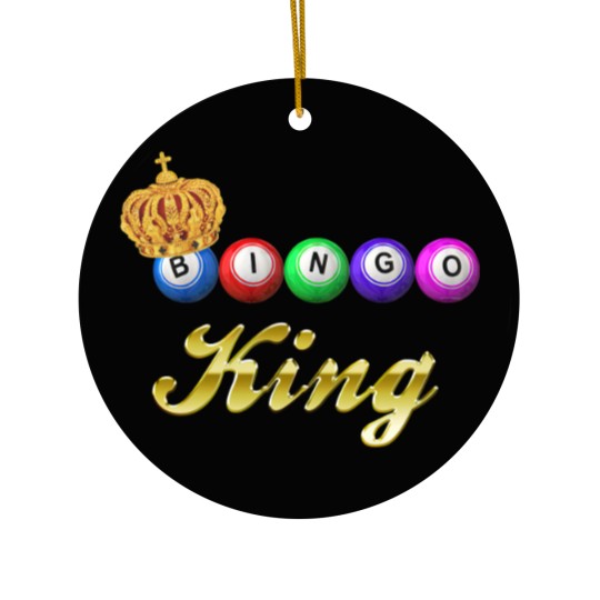 Discover Bingo King - Bingo King - Ceramic Ornaments