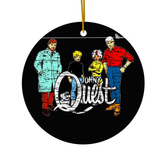 Discover Jonny Quest - weathered board distressed - Jonny Quest - Ceramic Ornaments