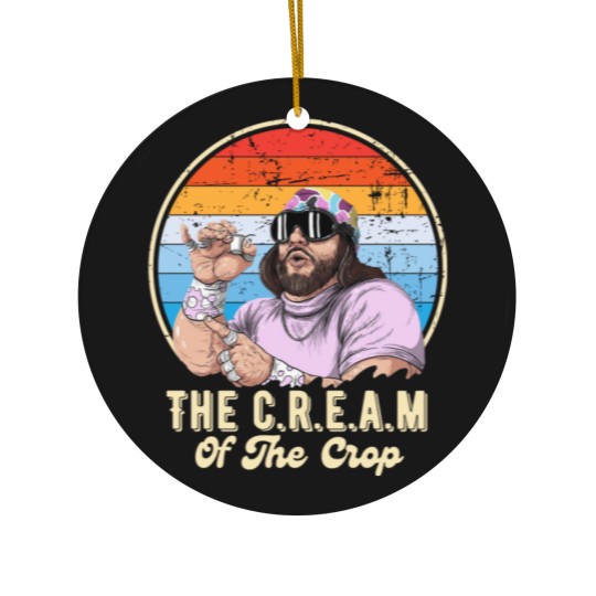 Discover The C.R.E.A.M of the crop Randy Savage legend - Macho Man - Ceramic Ornaments
