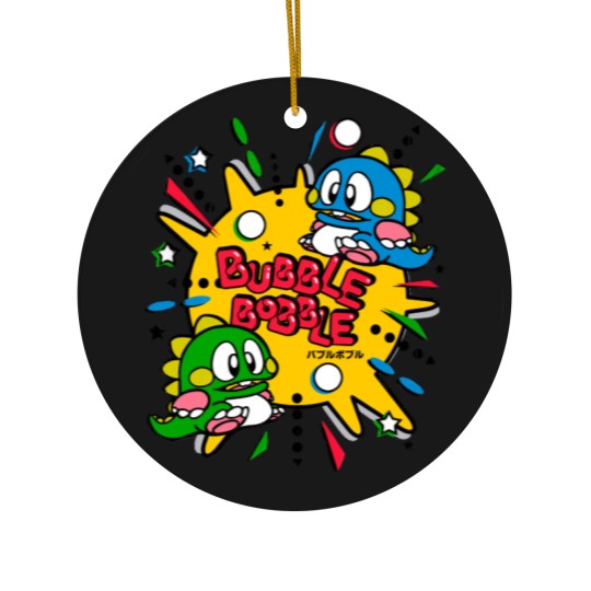 Discover Bubble Bobble - Bubble Bobble - Ceramic Ornaments
