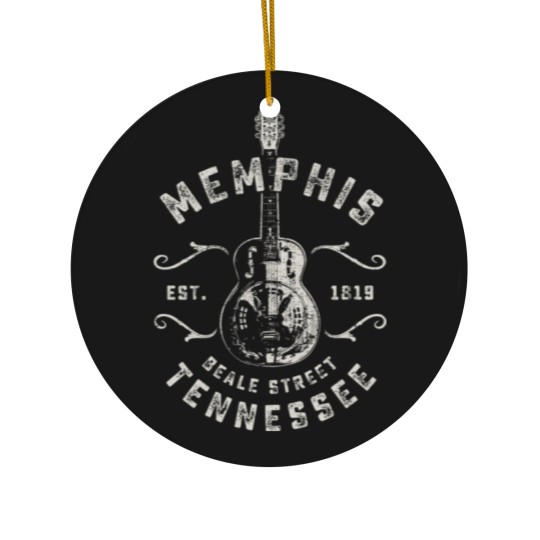 Discover Memphis Beale Street Usa Vintage Ceramic Ornaments