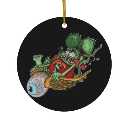 Discover Rat Fink Racerback Ceramic Ornaments
