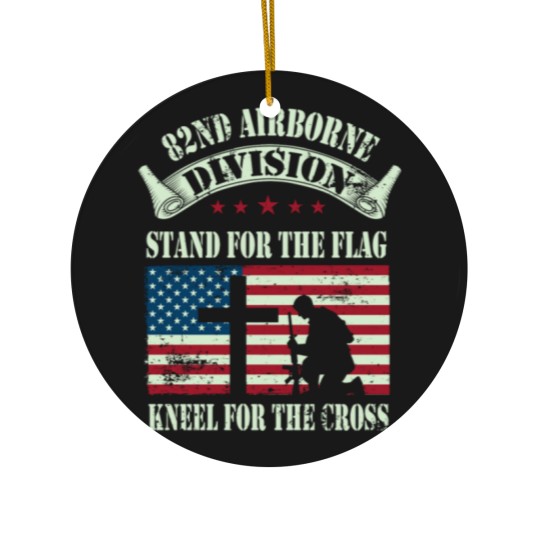 Discover 82nd Airborne Division Veteran Gift Ceramic Ornaments