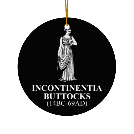 Discover Monty Python Incontinentia Buttocks Ceramic Ornaments