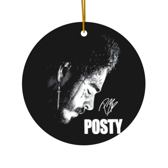 Discover Post Malone Ceramic Ornaments