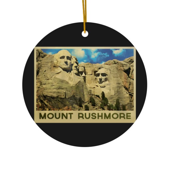 Discover Mount Rushmore Vintage Ceramic Ornaments