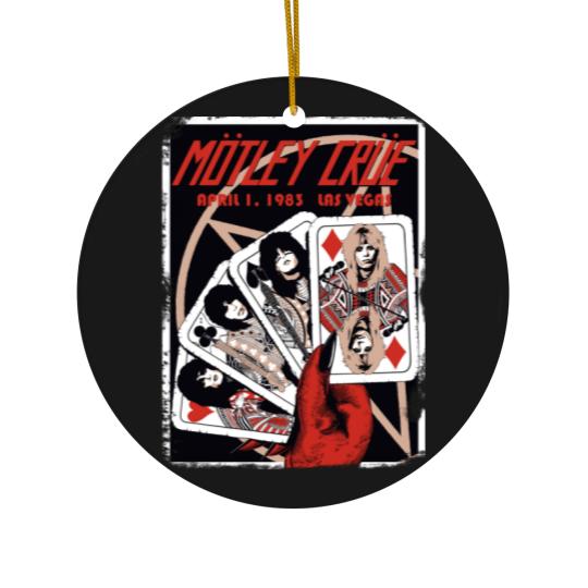 Discover Motley Crue The Stadium Tour 2022 Vintage Motley Crue Graphic Ceramic Ornaments