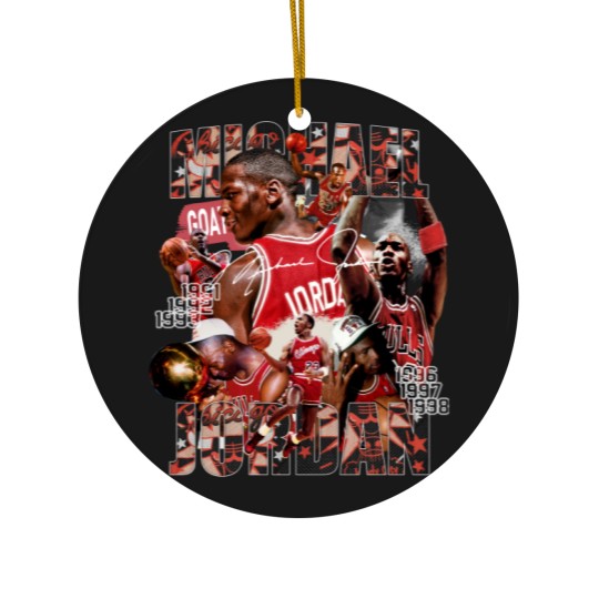 Discover Michael Jordan Modern Bootleg Vintage Ceramic Ornaments