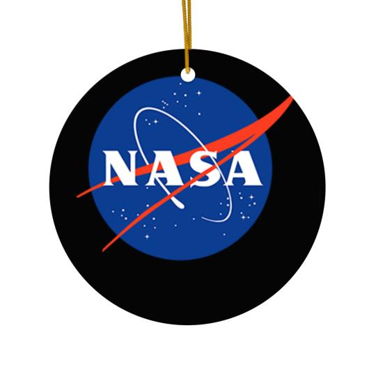 Discover NASA Meatball Logo Insignia Symbol NASA Ceramic Ornaments