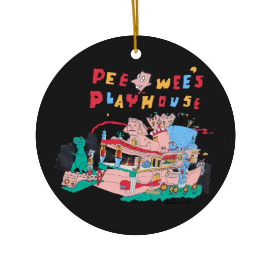 Discover Funny Vintage Pee Wee's Playhouse Ceramic Ornaments, Vintage 90s Pee Wee Herman Ceramic Ornaments