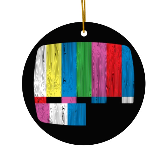 Discover Test Pattern Ceramic Ornaments