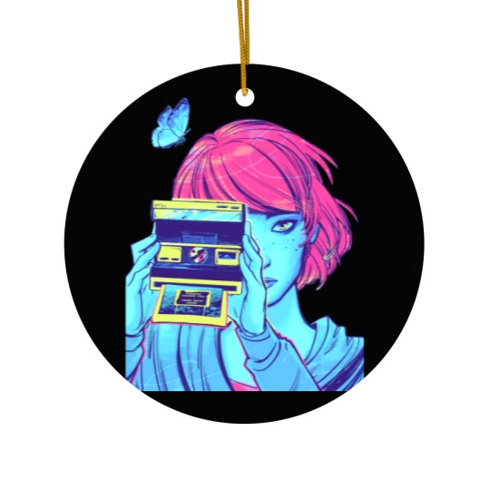 Discover Life is Strange (Max with Camera) Ceramic Ornaments