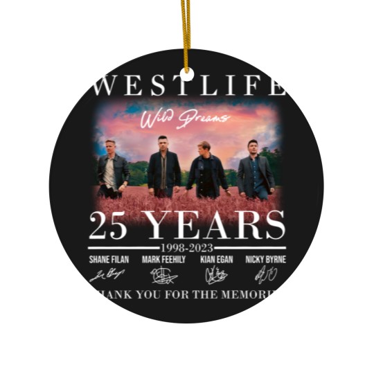 Discover Westlife Ceramic Ornaments, Westlife Anniversary Ceramic Ornaments, Westlife Music Ceramic Ornaments Ceramic Ornaments, Westlifes Signature