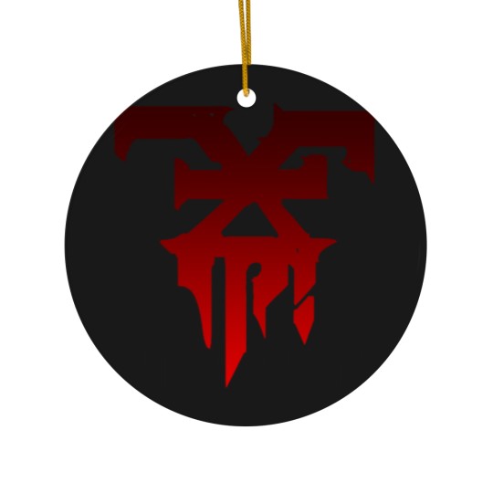 Discover Khorne symbol Ceramic Ornaments