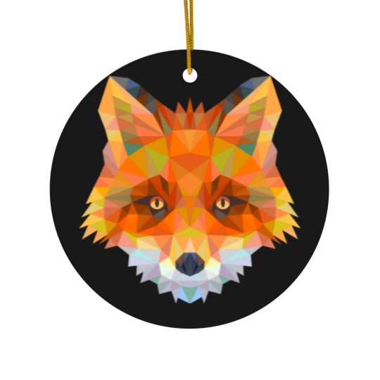 Discover Red Fox product - Gifts For Animal Lovers Ceramic Ornaments