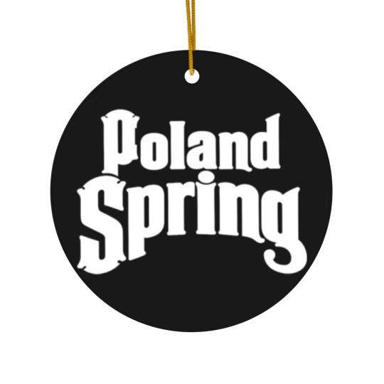 Discover Poland Spring Ceramic Ornaments