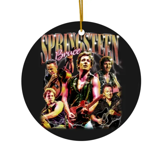 Discover Bruce Springsteen Graphic Bruce Springsteen Ceramic Ornaments