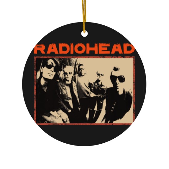Discover Radiohead Cotton New Vintage Band Ceramic Ornaments