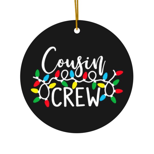 Discover Cousin Crew Ceramic Ornaments, Cousin Crew Party Ceramic Ornaments, Matching Cousin Ceramic Ornaments