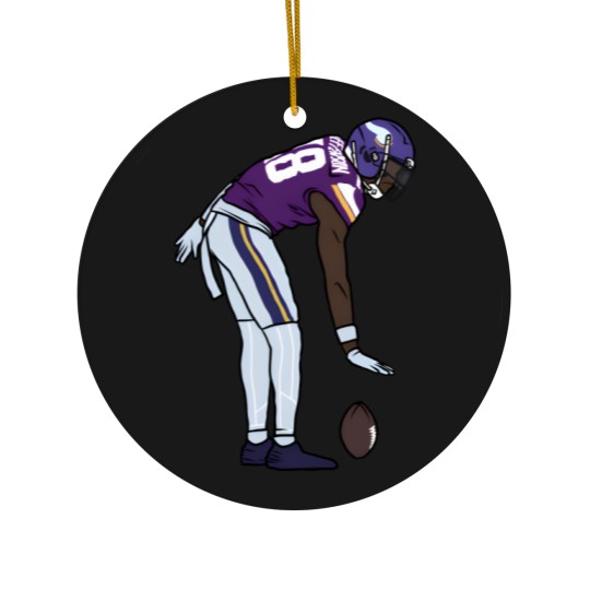 Discover Justin Jefferson Celebration - Justin Jefferson - Ceramic Ornaments