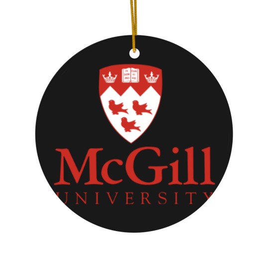 Discover McGill Univ Logo Ceramic Ornaments