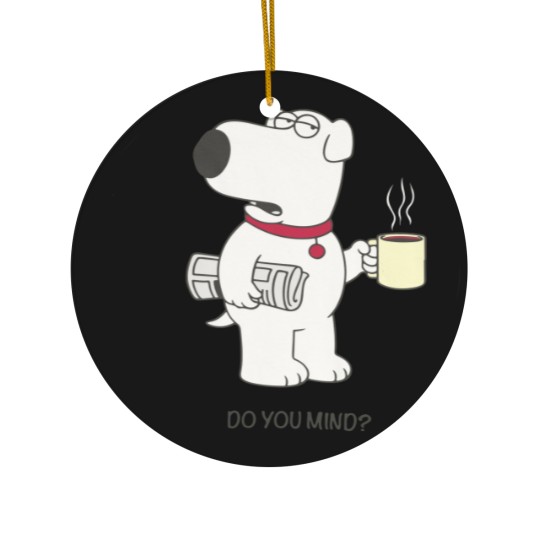 Discover Brian Griffin Happy Ceramic Ornaments | Family Guy
