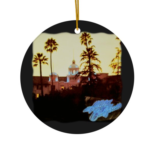 Discover Vintage The Eagles Concert Tour Ceramic Ornaments Hotel California