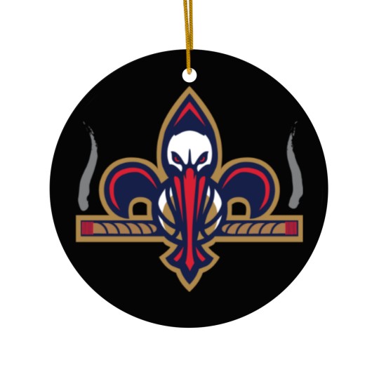 Discover New Orleans Pelicans Ceramic Ornaments