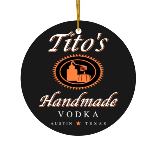 Discover Tito Ceramic Ornaments, TITO'S Handmade Vodka Ceramic Ornaments, Austin Ceramic Ornaments