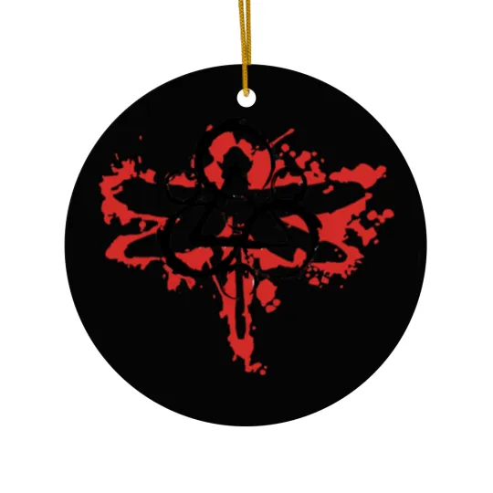 Discover Dragonfly Color Red And Black Coheed And Cambria Ceramic Ornaments