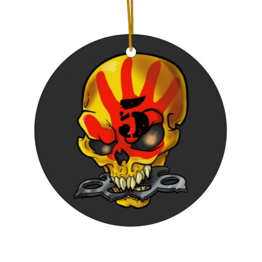 Discover Five Finger Death Punch Logo Ceramic Ornaments