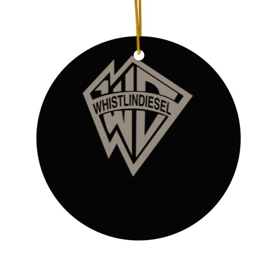 Discover Whistlin Diesel Merch Whistlindiesel Logo Premium Ceramic Ornaments