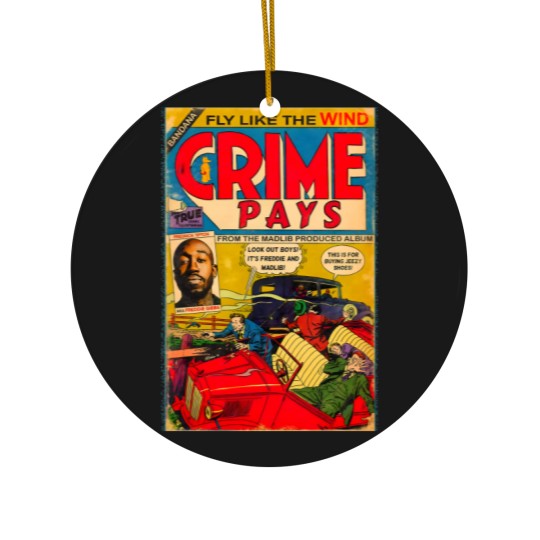 Discover Freddie Gibbs Madlib   Pays Comic Book Poster Ceramic Ornaments