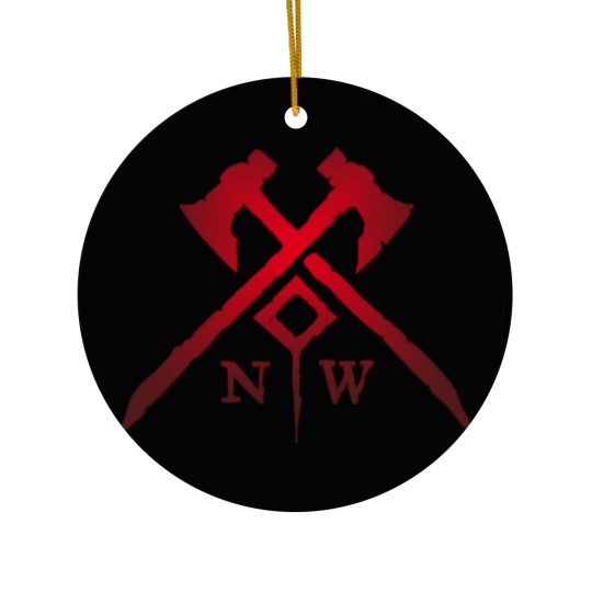 Discover New World - simple design Ceramic Ornaments