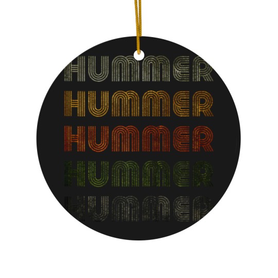 Discover Love Heart Hummer Ceramic Ornaments Grunge Vintage Style Black Hummer