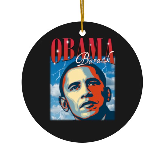 Discover RETRO BARACK OBAMA Ceramic Ornaments | Vintage Obama Ceramic Ornaments Retro 90s