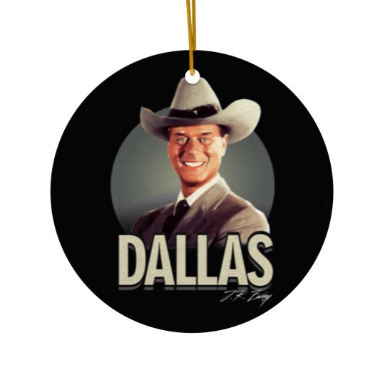 Discover JR Ewing - Dallas Ceramic Ornaments