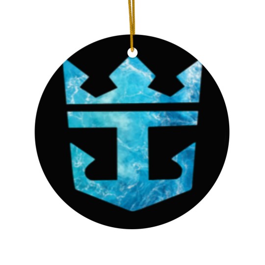 Discover Royal Caribbean water Classic Ceramic Ornaments