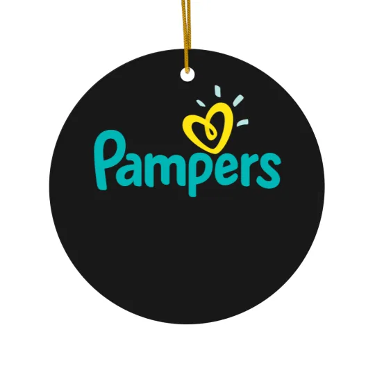 Discover Pampers Logo Ceramic Ornaments