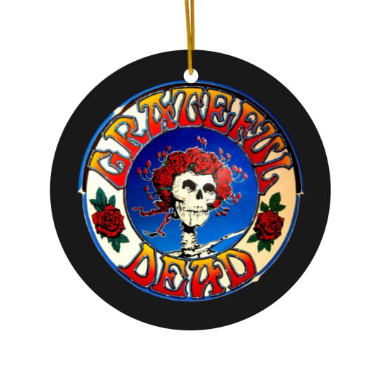 Discover The Dead Skull and The Grateful Beautiful. Ceramic Ornaments