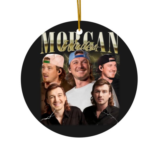 Discover Vintage Wallen Ceramic Ornaments, Wallen vintage Ceramic Ornaments, Country Music Ceramic Ornaments, Morgan Western Tour Ceramic Ornaments