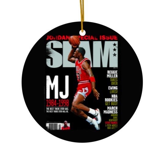 Discover MJ SLAM MAGAZINE Ceramic Ornaments