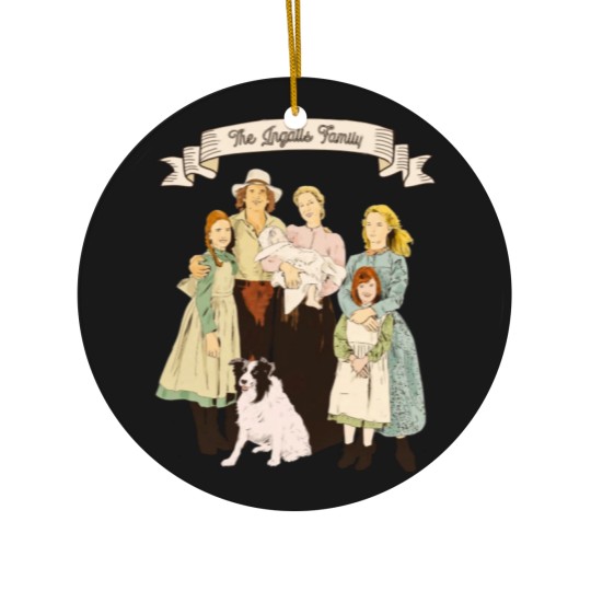 Discover The Ingalls family Ceramic Ornaments