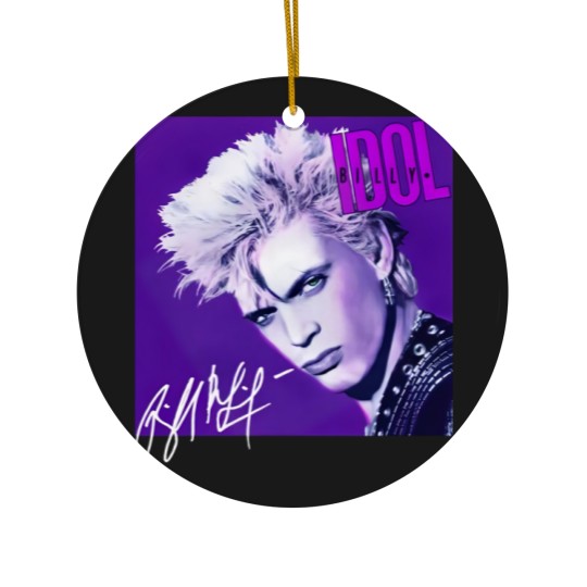 Discover Billy Idol Ceramic Ornaments Billy Idol Whiplash Smile Song Cotton Ceramic Ornaments Men Women