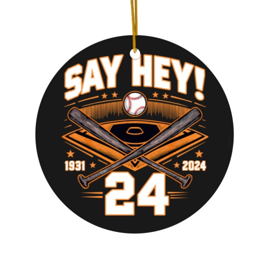 Discover Willie-Mays - Willie Mays - Ceramic Ornaments