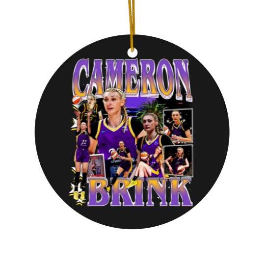 Discover Cameron Brinks Los Angeles Women's Basketball Ceramic Ornaments