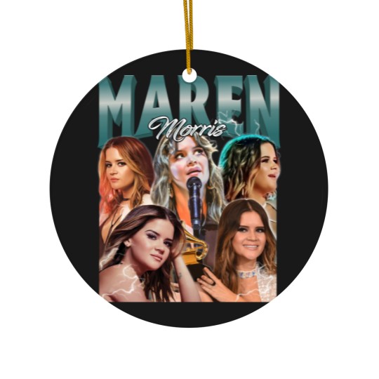 Discover Maren Morris Vintage 90S Ceramic Ornaments, Country Music Ceramic Ornaments, Country Song Ceramic Ornaments