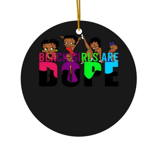 Discover Betty Boop Black Girls Are Dope Vintage Ceramic Ornaments, Animation Ceramic Ornaments, Betty Boop Ceramic Ornaments