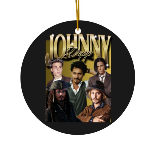 Discover Retro Johnny Depp Ceramic Ornaments -Johnny Depp